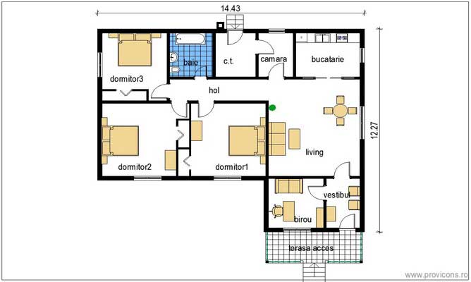 Plan-parter-casa-din-lemn-100-mp-olivian
