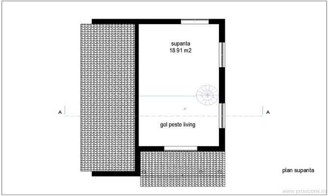 Plan-mansarda-casa-din-lemn-arad-flint