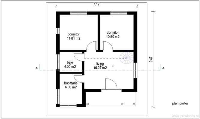 Plan-parter-casa-din-lemn-arad-flint