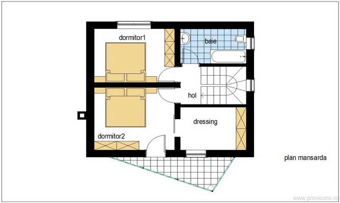 Plan-mansarda-casa-din-lemn-bacau-izaura