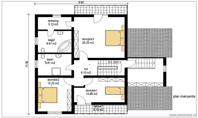 Plan-mansarda-casa-din-lemn-botosani-aleksandrina1