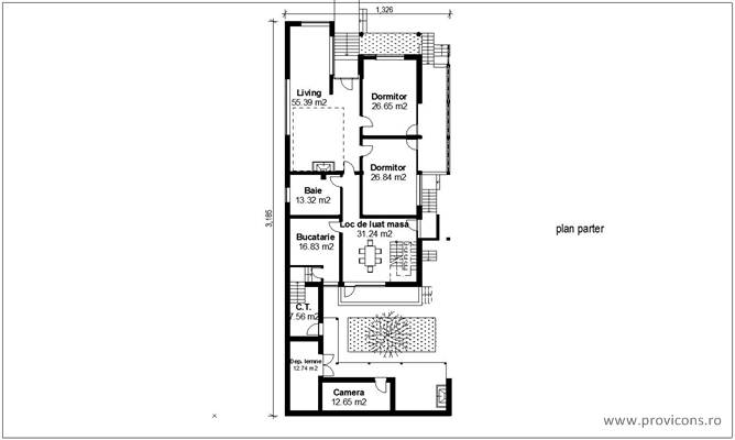 Plan-parter-casa-din-lemn-valcea-iolanda