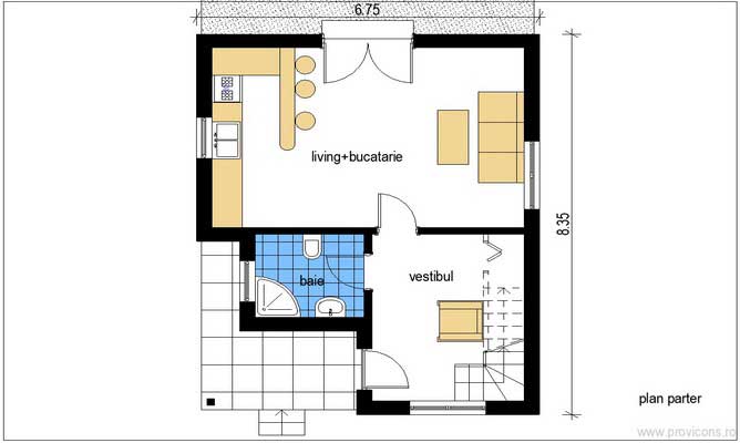Plan-parter-casa-mica-din-lemn-mircea