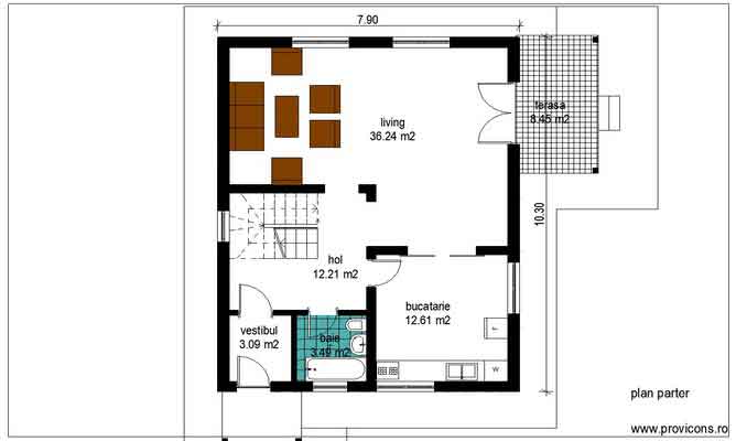 Plan-parter-fatade-casa-din-lemn-alberta1