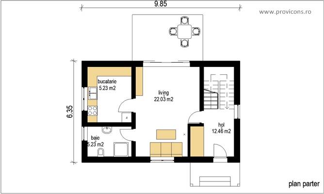 Plan-parter-casa-mica-cu-mansarda-si-terasa-milano4