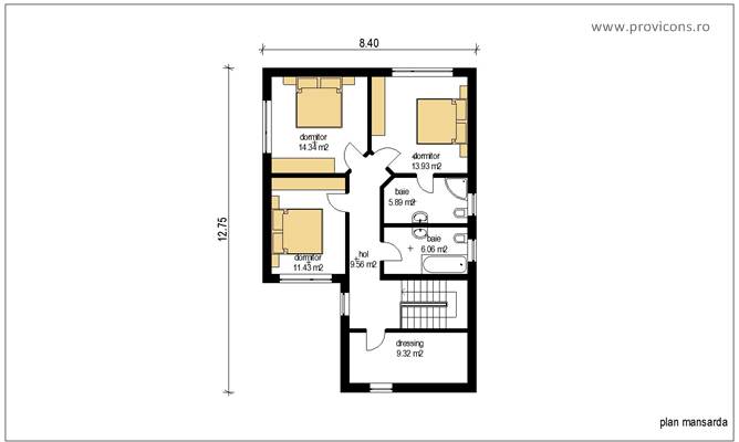 Plan-parter-proiect-casa-mica-interior-kearney