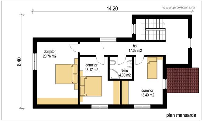 Plan-mansarda-proiect-casa-minimaliste-xiang1