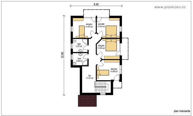 Plan-mansarda-proiect-casa-200-mp-apolo5
