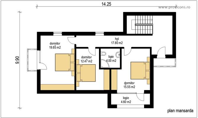 Plan-mansarda-proiect-casa-200-mp-arabela5