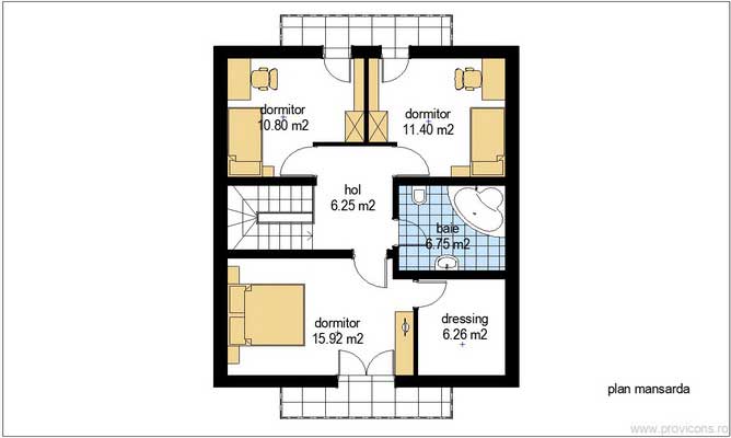 Plan-mansarda-casa-din-caramida-traian