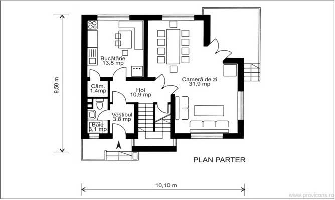 Plan-parter-model-de-casa-cu-etaj-nadia