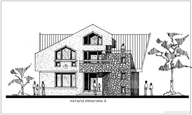 fatada-principala-model-de-casa-cu-etaj-pinul
