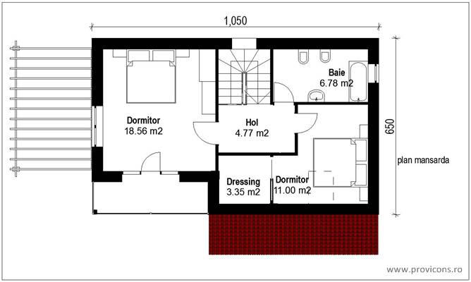 Plan-mansarda-proiect-casa-suceava-fedor5