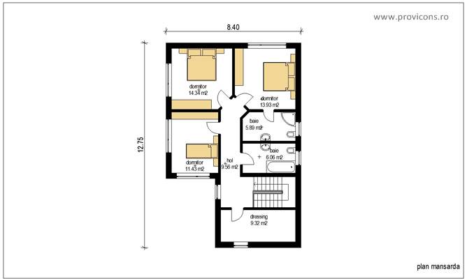 Plan-mansarda-proiect-arhitectura-casa-vila-melinda2