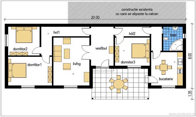 Plan-parter-plan-de-casa-parter-firtea